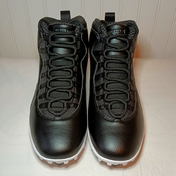 Nike Air Jordan 10 Mid TD Football Cleats - Picture 2 of 8